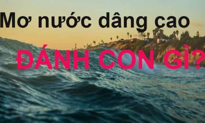 Mơ thấy nước có liên quan đến bộ số nào?